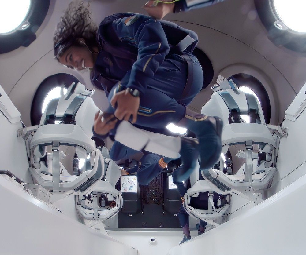 Turismo espacial / Reprodução/Twitter