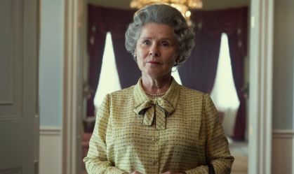 Imelda Staunton filmava "The Crown" quando soube da morte de Elizabeth II