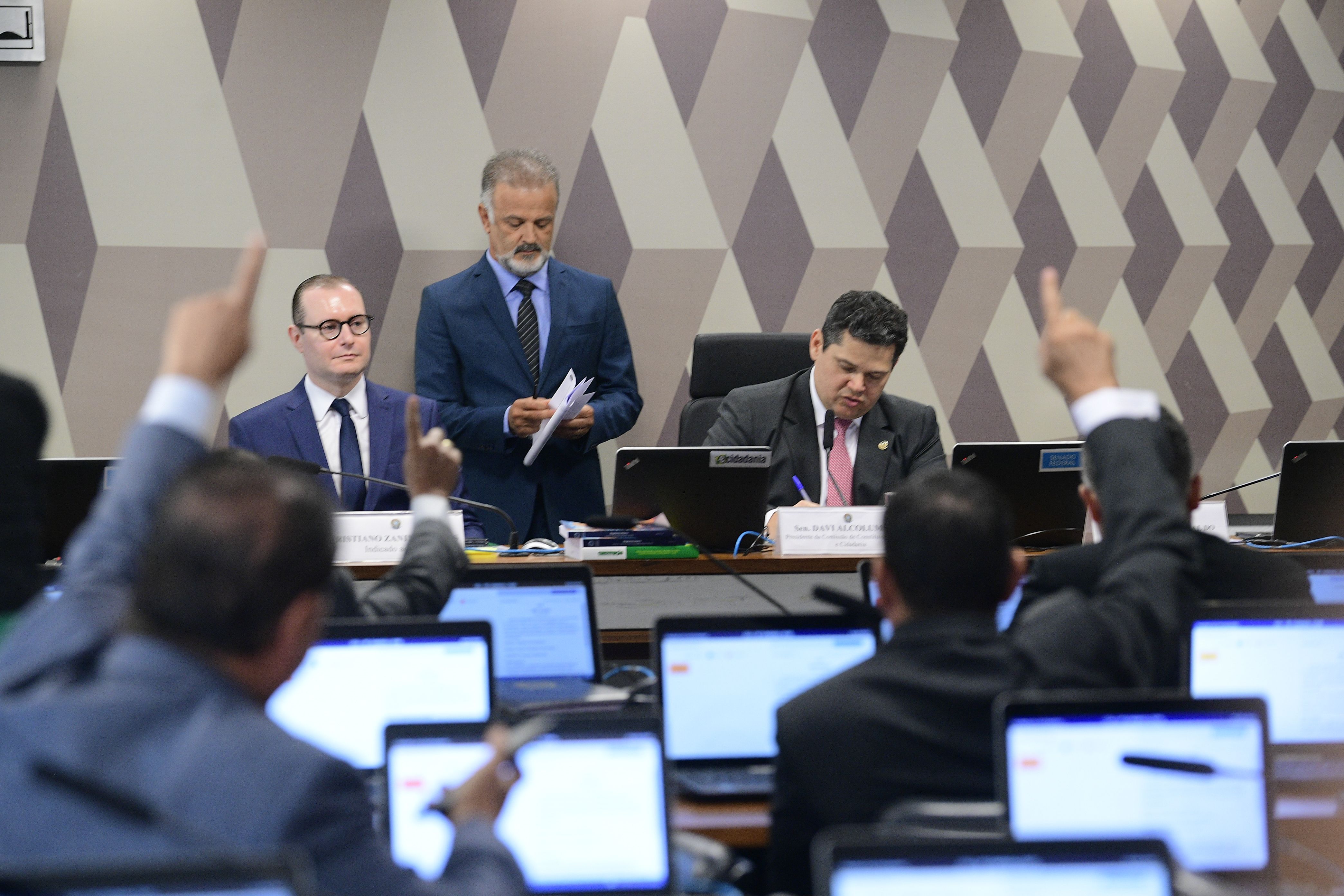 Advogado Cristiano Zanin. Comissão de Constituição, Justiça e Cidadania (CCJ) sabatina de indicado para ministro do Supremo Tribunal Federal (STF).
