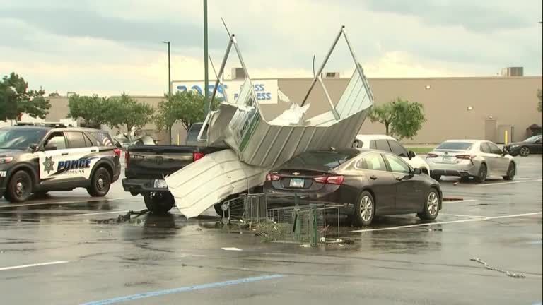 Tornadoes leave trail of damage in residential areas near Chicago