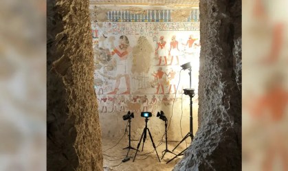 Imagem química revela os segredos ocultos em pinturas egípcias