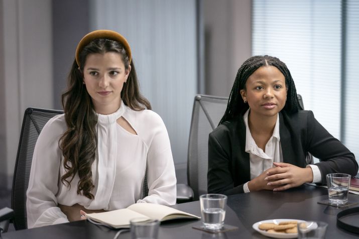 Marisa Abela e Myha'la Herrold em "Industry" / Divulgação/HBO