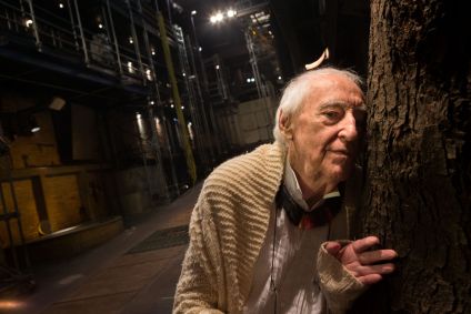 Zé Celso Martinez Correa, diretor, dramaturgo e ator, no Teatro Oficina em São Paulo.