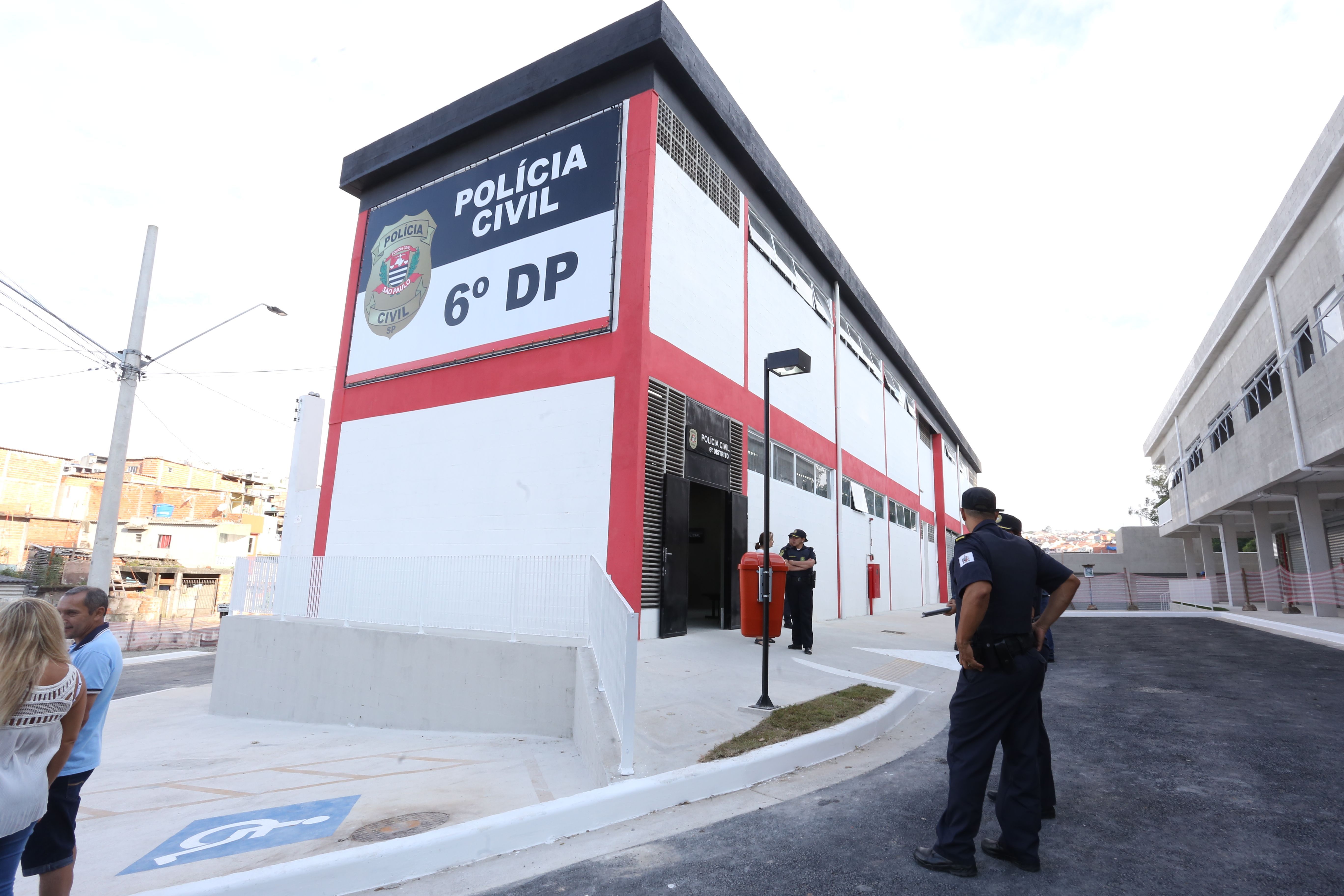 Sede da 6ª DP da Polícia Civil em São Bernardo do Campo