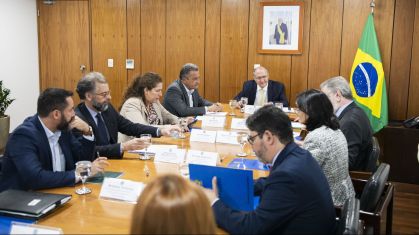Reunião preparatória para acordo Mercosul-UE, na Casa Civil, com alto escalão da Esplanada
