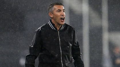 Português Bruno Lage na estreia como técnico do Botafogo