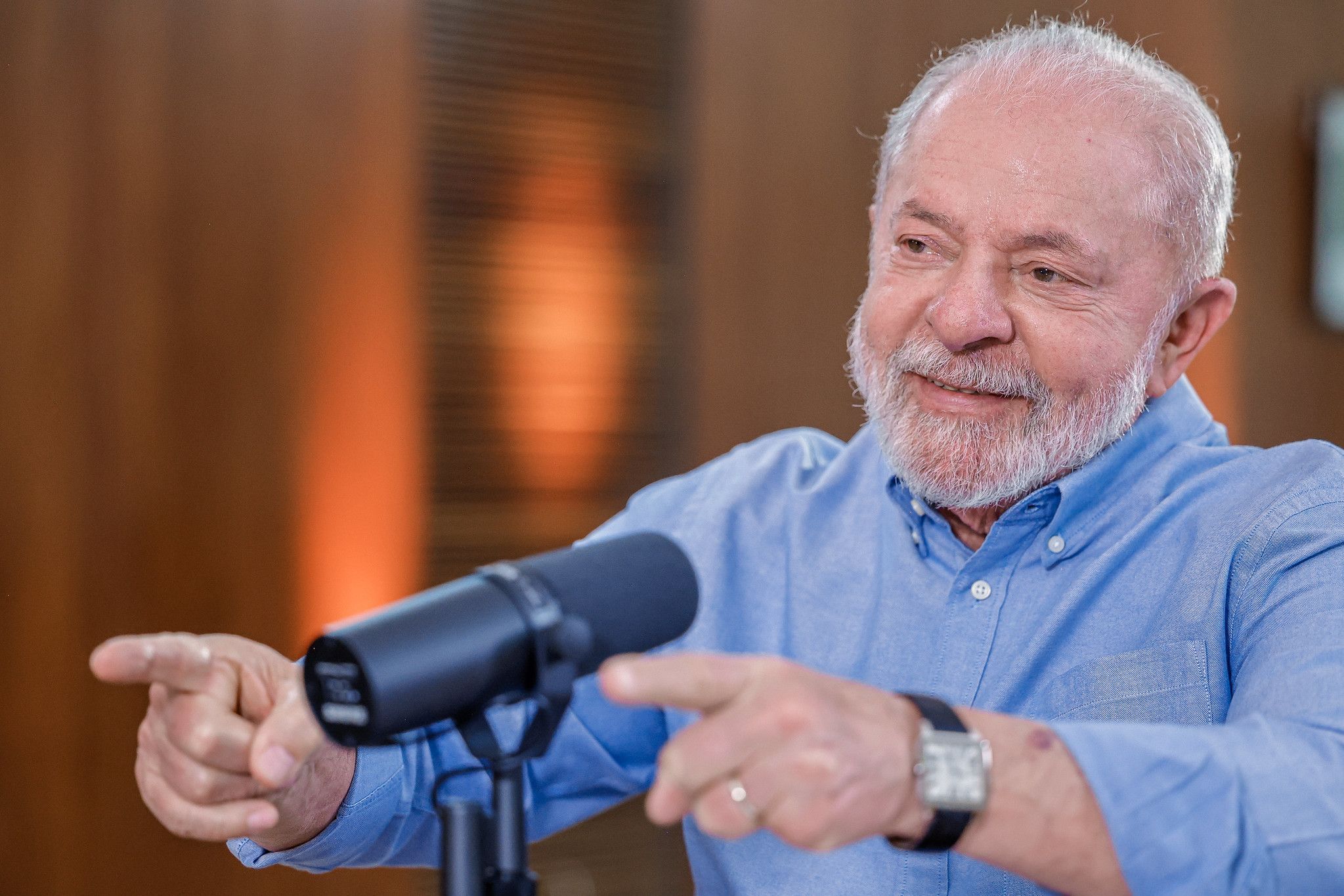 Presidente Luiz Inácio Lula da Silva (PT) no Palácio da Alvorada