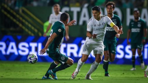 Goiás e Grêmio ficaram no 1 a 1 em Goiânia, pelo Brasileiro