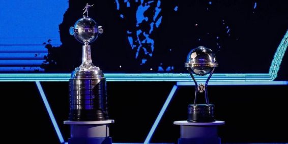Taças da Libertadores e da Copa Sul-Americana
