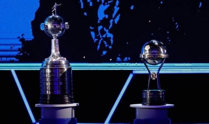 Taças da Libertadores e da Copa Sul-Americana