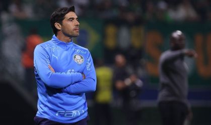 Abel Ferreira comandando o Palmeiras