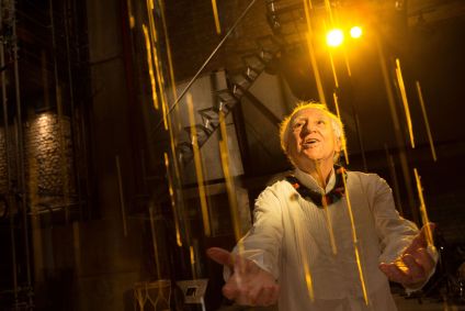 Foto de arquivo, de março de 2017, do dramaturgo José Celso Martinez Corrêa, o Zé Celso, no Teatro Oficina, em São Paulo.