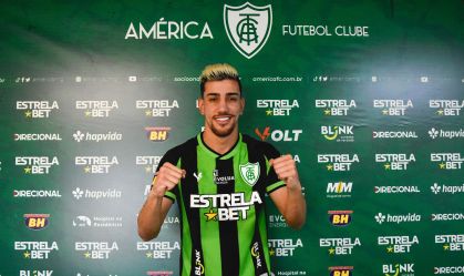 América-MG anuncia retorno do atacante Pedrinho