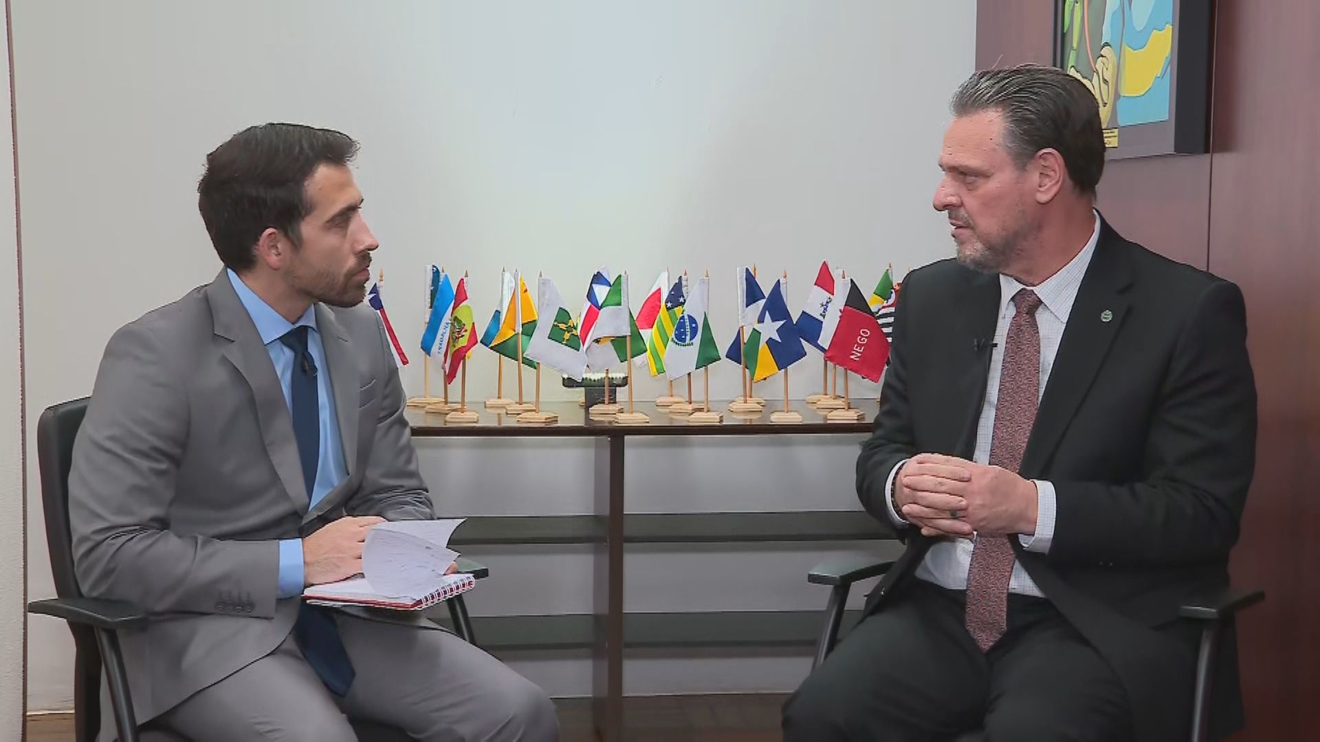 Ministro da Agricultura e Pecuária, Carlos Fávaro, à CNN