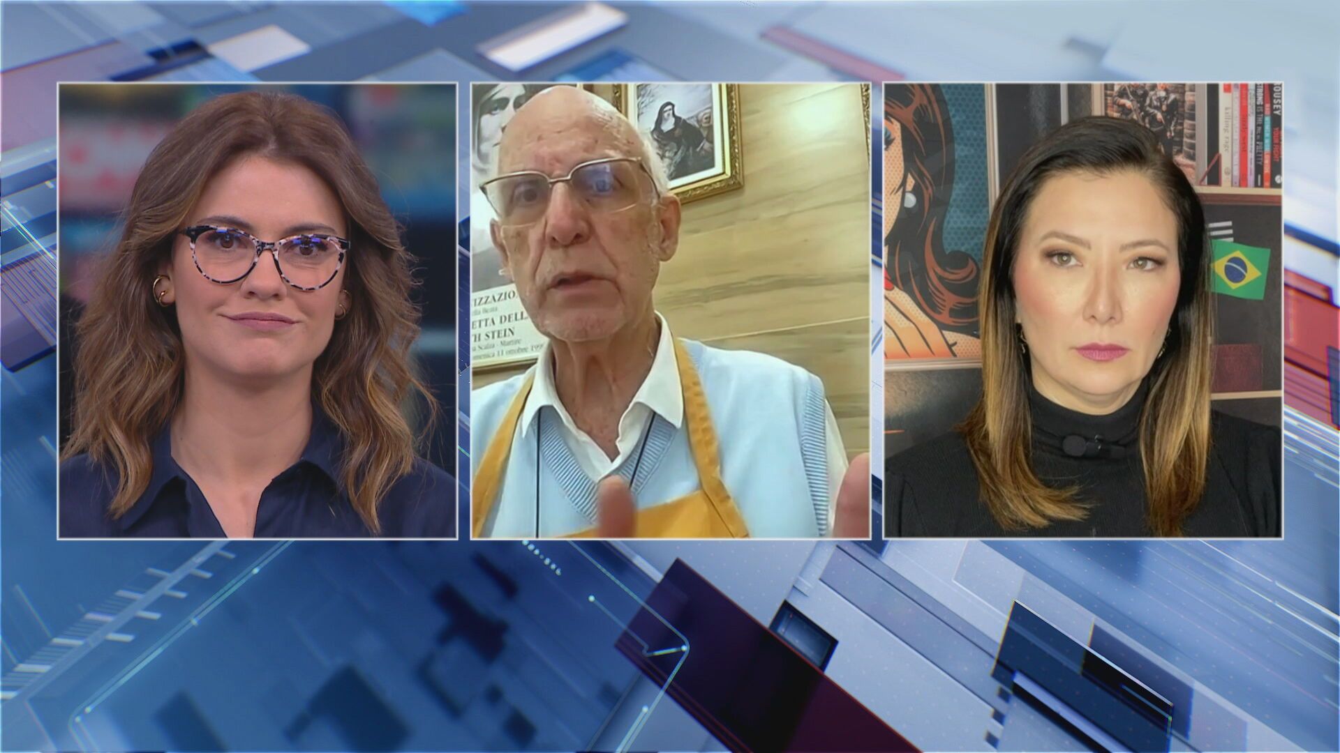 BR_CNN_210723_LIVE_CLEAN_frame_91474 - PAINEL CRACOLÂNDIA com Padre Júlio Lancellotti, coordenador da Pastoral do Povo da Rua de São Paulo, e Raquel Gallinati, diretora da Associação dos Delegados de Polícia (Adepol) do Brasil, em 21/07/2023