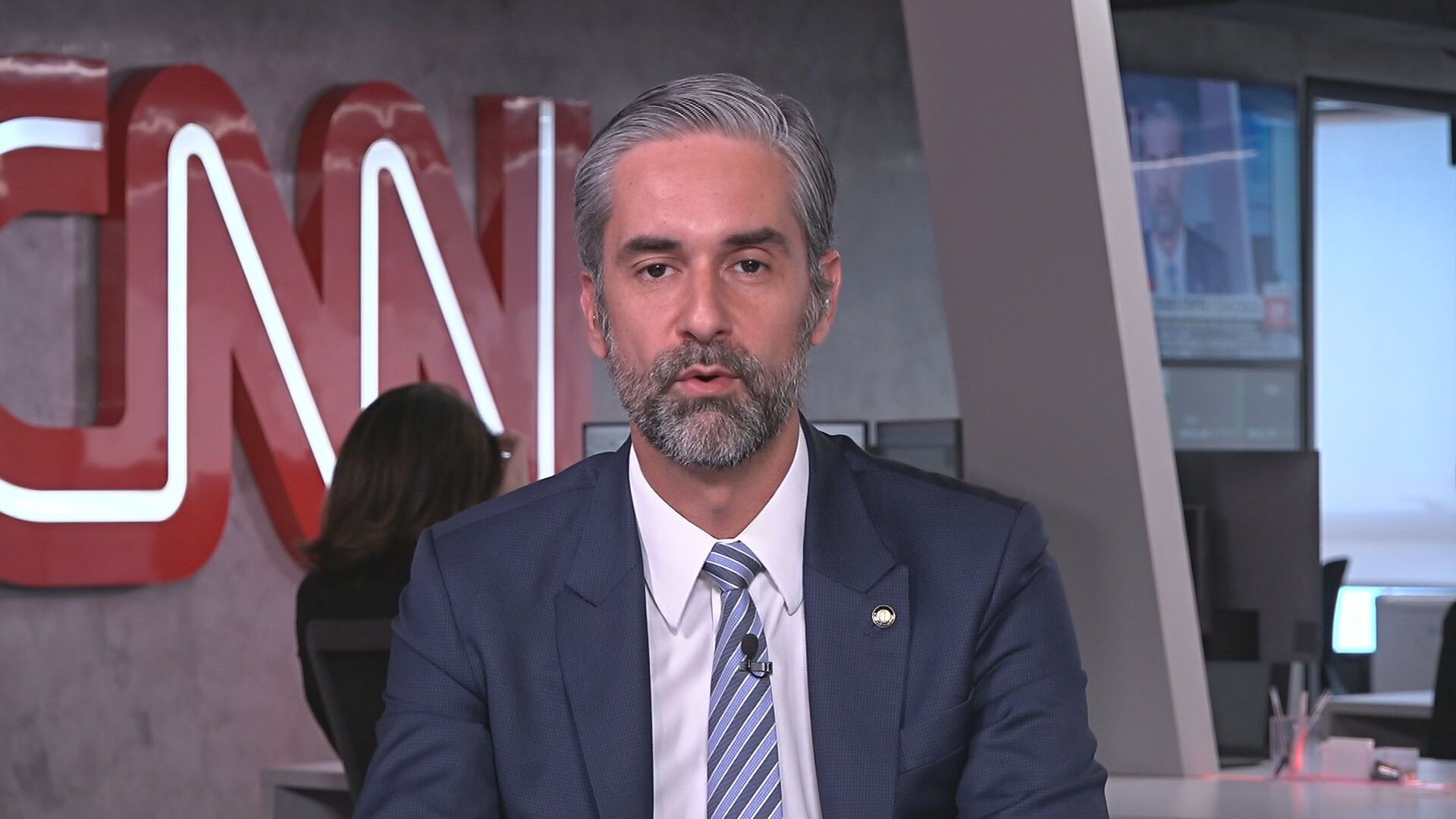 BR_CNN_260723_LIVE_CLEAN_frame_104107 - Secretário nacional de Justiça, Augusto de Arruda Botelho, em entrevista à CNN em 26/07/2023