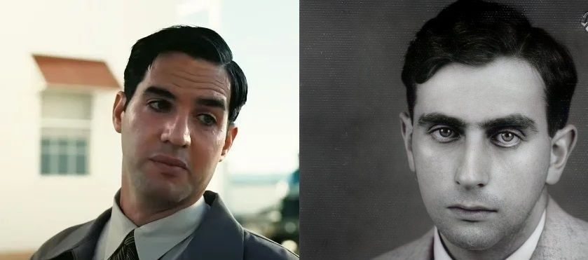 Benny Safdie interpreta Edward Teller / Reprodução/Universal/Biblioteca Nacional Livermore