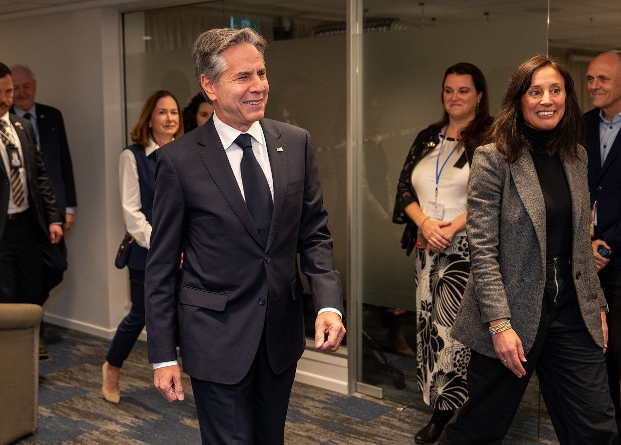 USWNT Secretary of State visit