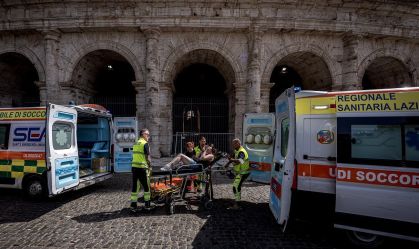Italy's Heatwave Push Temperatures To European Record