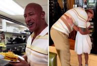 The Rock surpreende fã que está fazendo tratamento contra câncer; veja vídeo