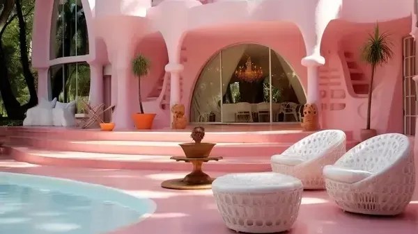Casa da Barbie inspirada no Uruguai