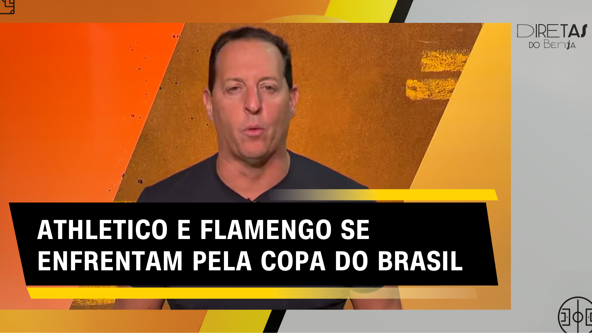 Benja palpitou as quartas de final da Copa do Brasil