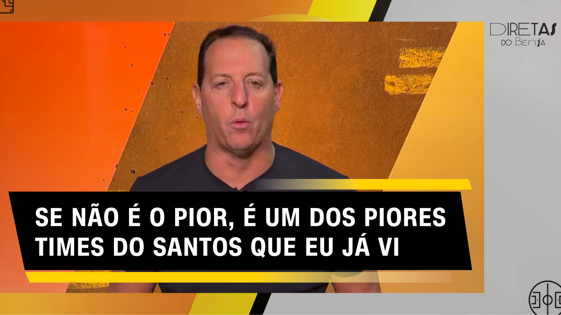 Benja comentou a goleada do São Paulo contra o Santos