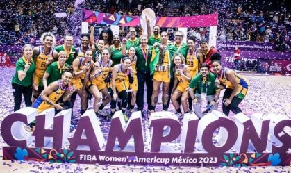 Brasil vence os EUA e é campeão da Copa América Feminina de Basquete