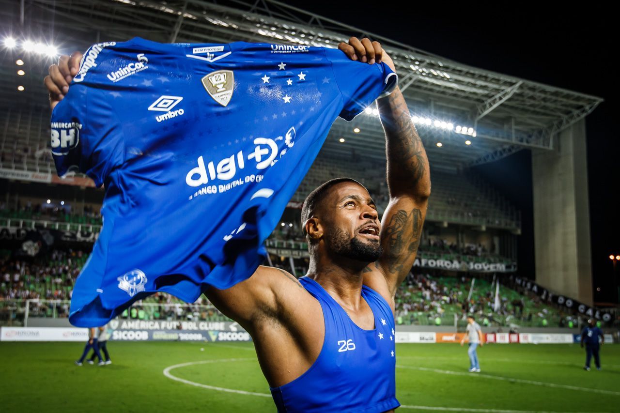 Dedé foi bicampeão da Copa do Brasil pelo Cruzeiro