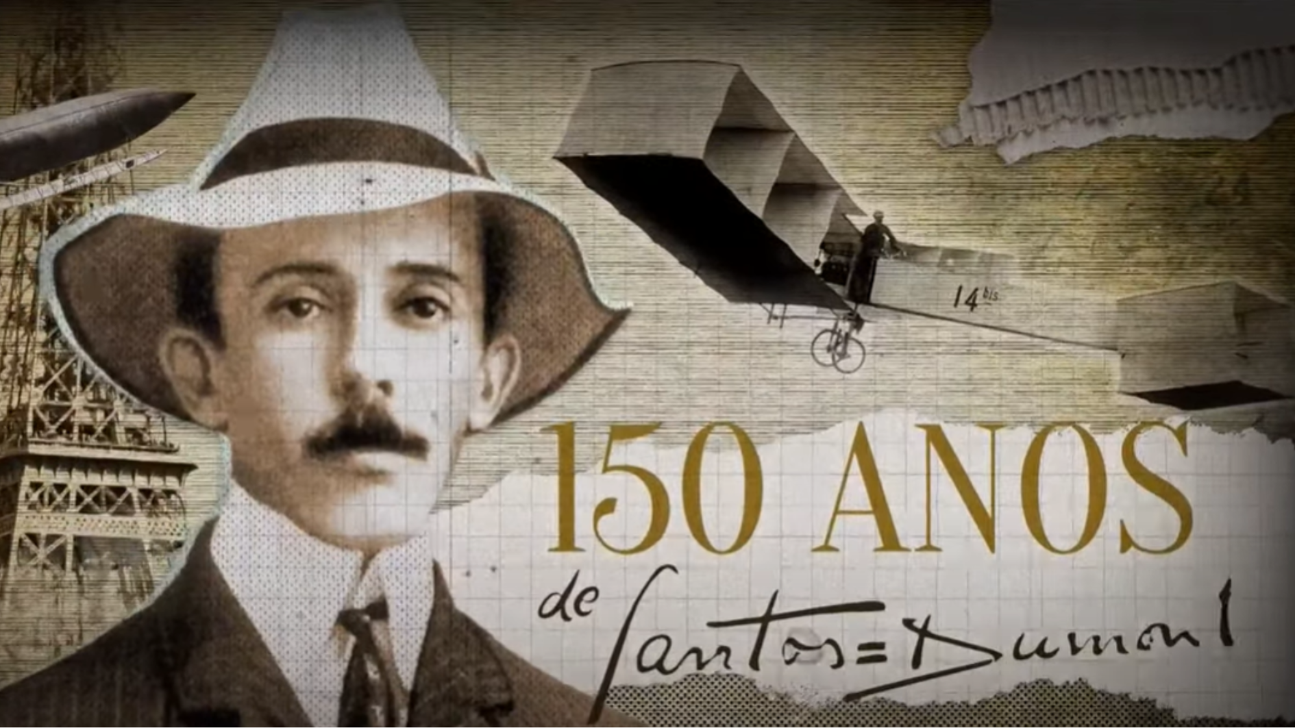 Pai da aviação completaria 150 anos nesta quinta-feira (20)