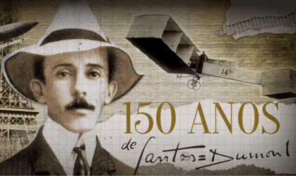 Pai da aviação completaria 150 anos nesta quinta-feira (20)