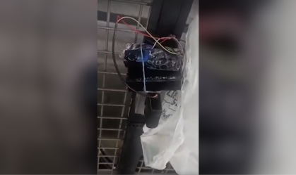 Funcionários da limpeza da estação acharam que bateria de rádio poderia ser uma bomba