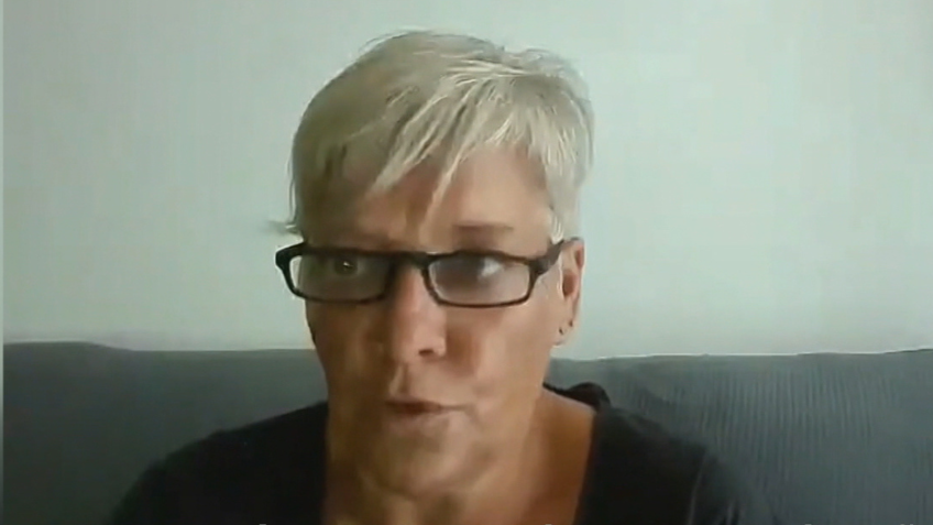 Em entrevista à CNN Brasil, Poli Monica disse que seu grupo faz uma ação de incômodo / Reprodução/CNN
