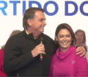 Michelle publica carta que recebeu de Bolsonaro em aniversário de casamento