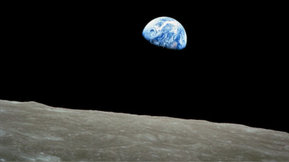Planeta Terra visto do espaço