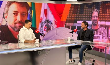 O presidente do Corinthians, Duílio Monteiro Alves, em entrevista ao CNN Esportes S/A