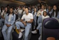 Seleção Brasileira Feminina embarca para a disputa da Copa do Mundo