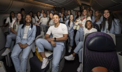 Seleção Brasileira Feminina embarca para a disputa da Copa do Mundo