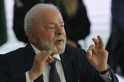 O presidente Luiz Inácio Lula da Silva (PT)