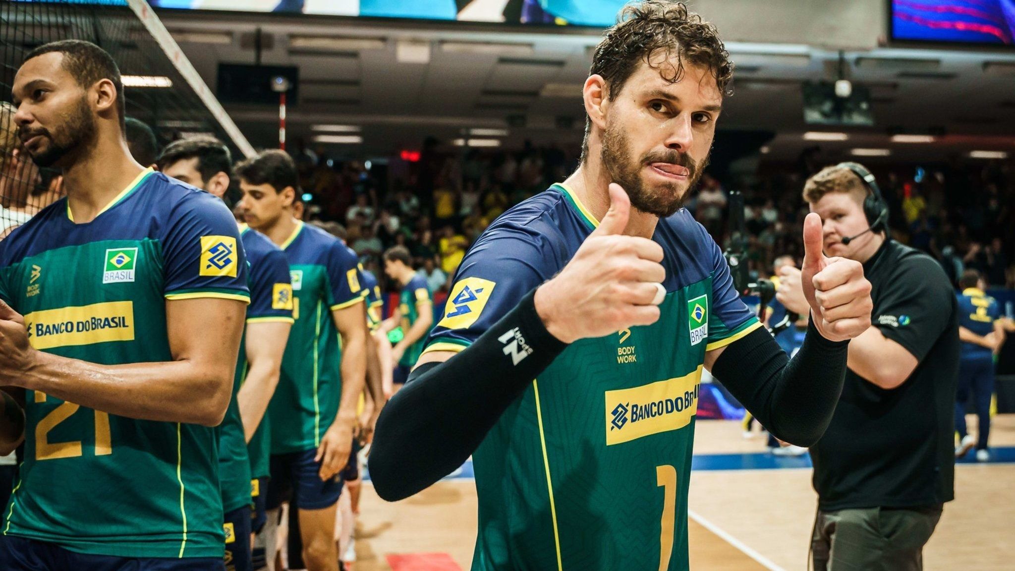Seleção Masculina de Vôlei vence Países Baixos na Liga das Nações