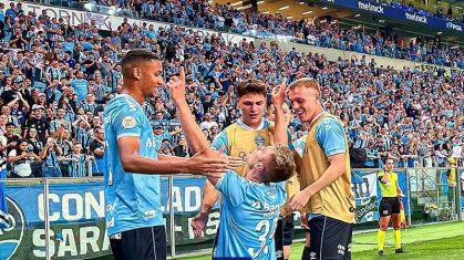 Grêmio vence o Atlético Mineiro na Arena