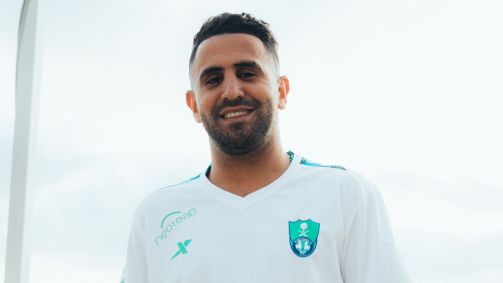 Mahrez, atacante argelino
