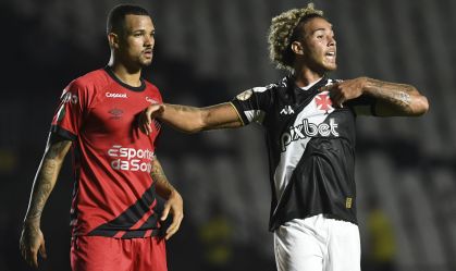 Vasco e Athletico-PR duelaram em São Januário, sem público