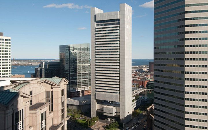 In the heart of the financial district
