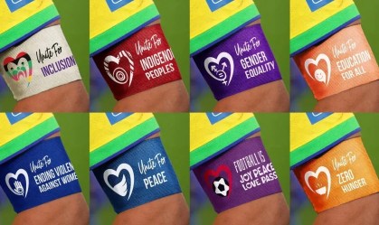 O que significam as braçadeiras de capitão da Copa do Mundo Feminina?