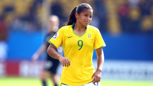 Debinha na Copa do Mundo Sub-20 em 2010