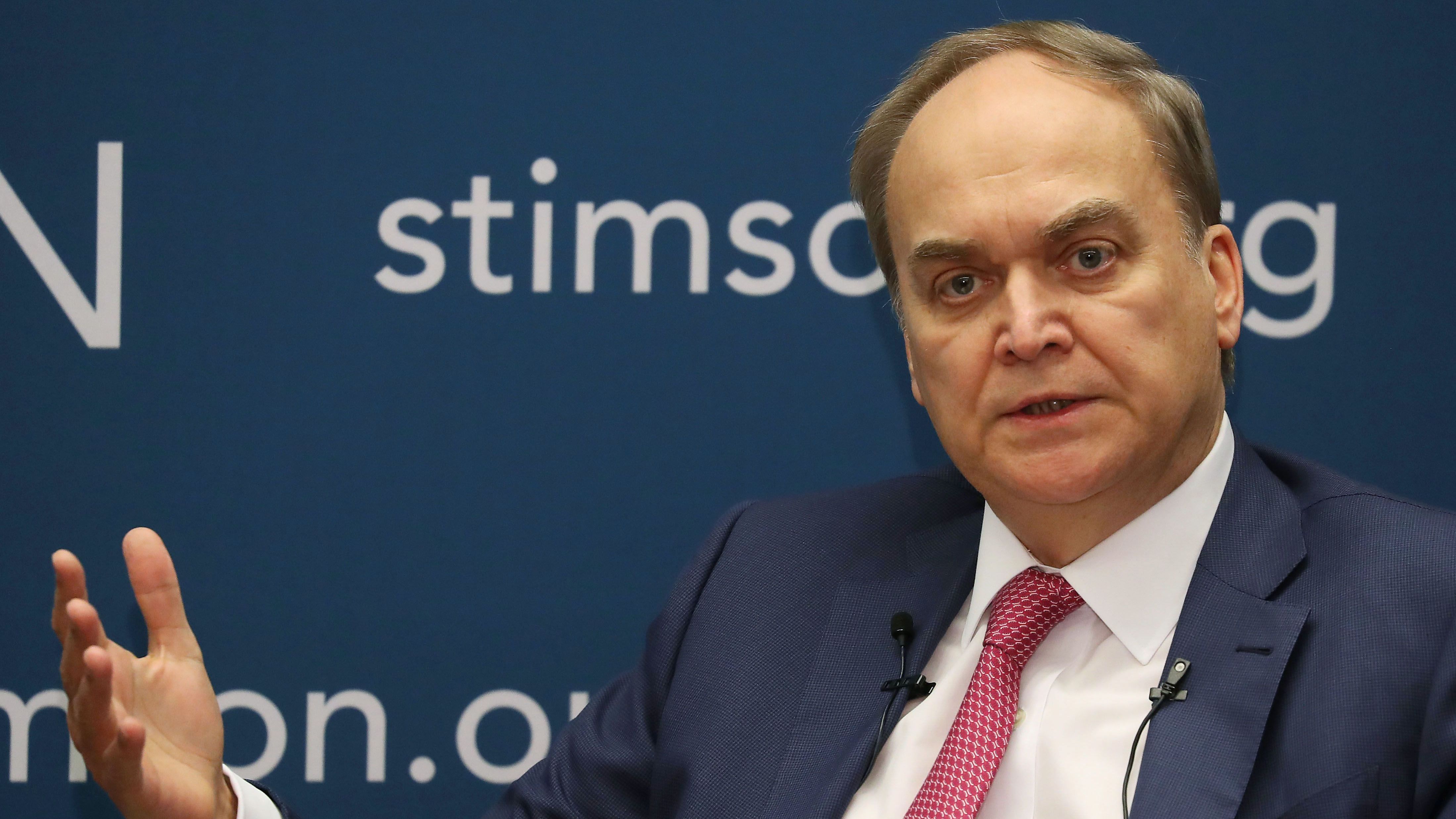 Russian Ambassador To U.S. Anatoly Antonov Attends Discussion On American-Russian Relations