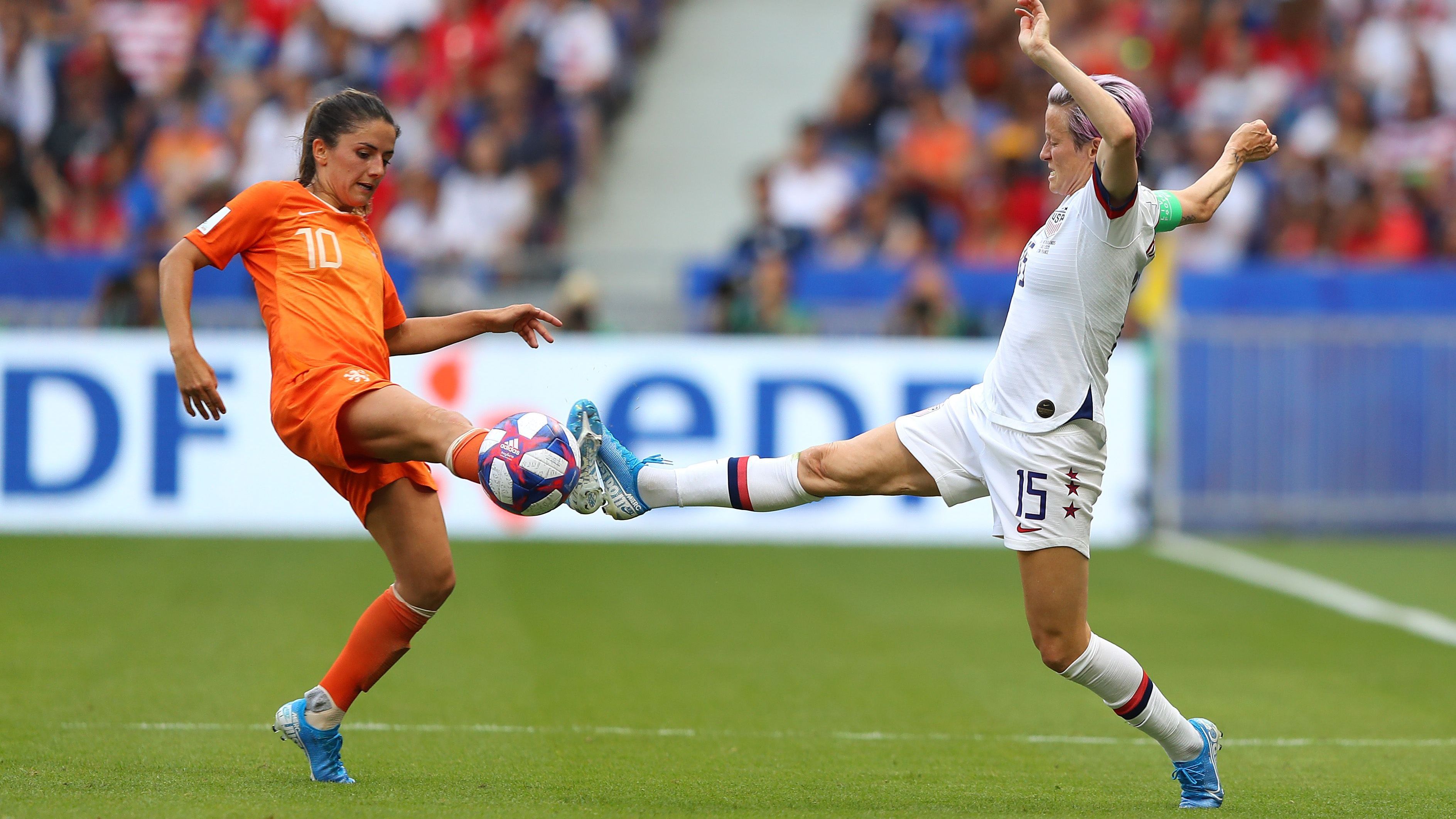 Holanda e Estados Unidos se enfrentaram na final da Copa do Mundo de 2019