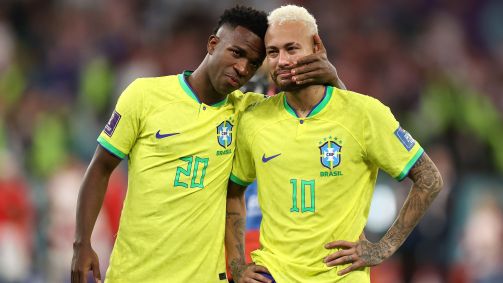 Neymar soma cinco participações, enquanto Vini tem apenas três