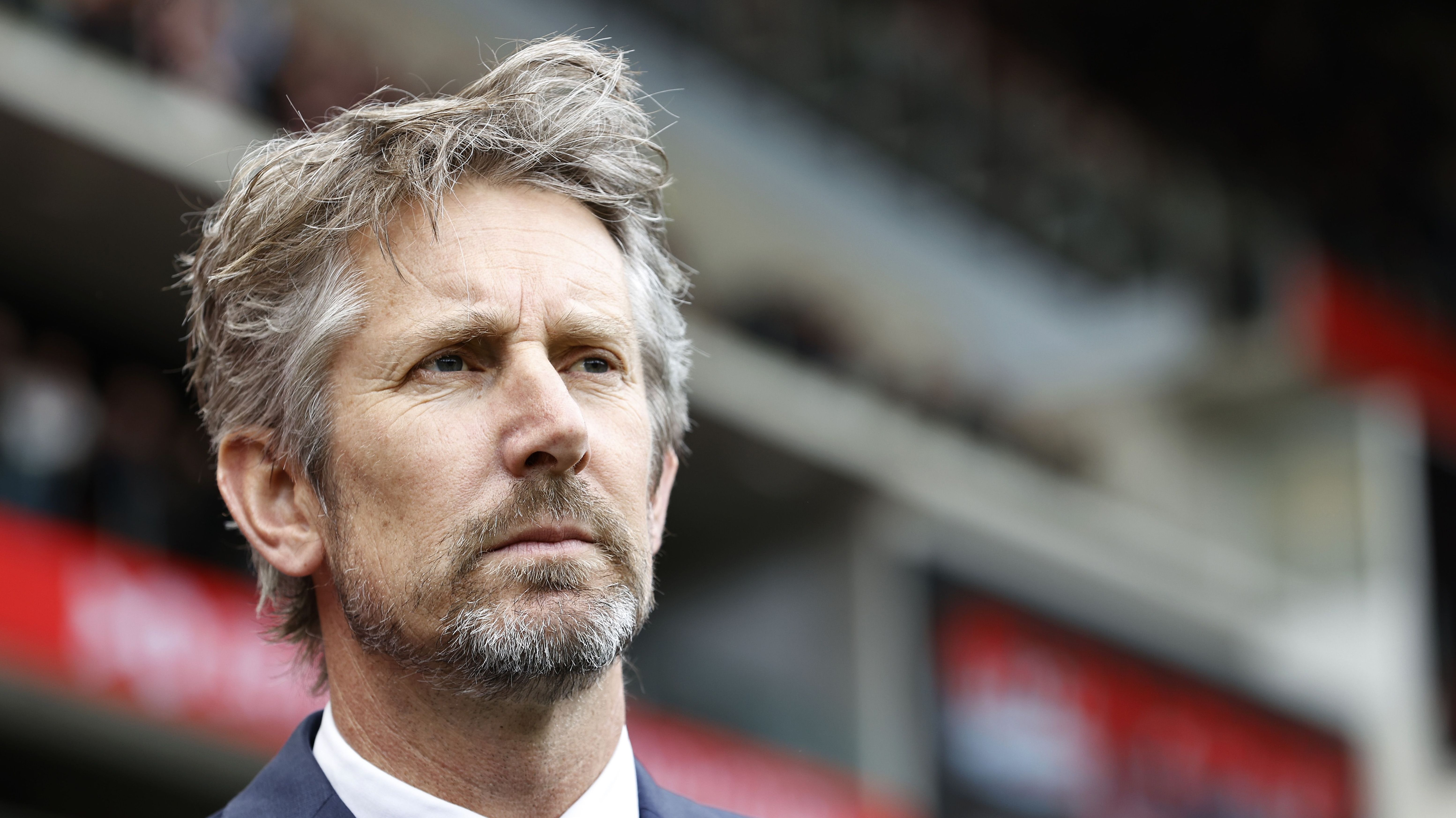 Van der Sar antes de clássico entre Ajax e PSV, em abril de 2023